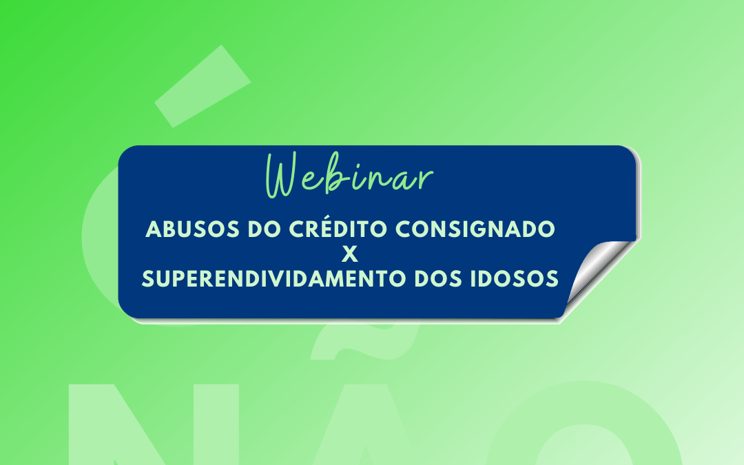 Webinar lançamento campanha NÃO É NÃO